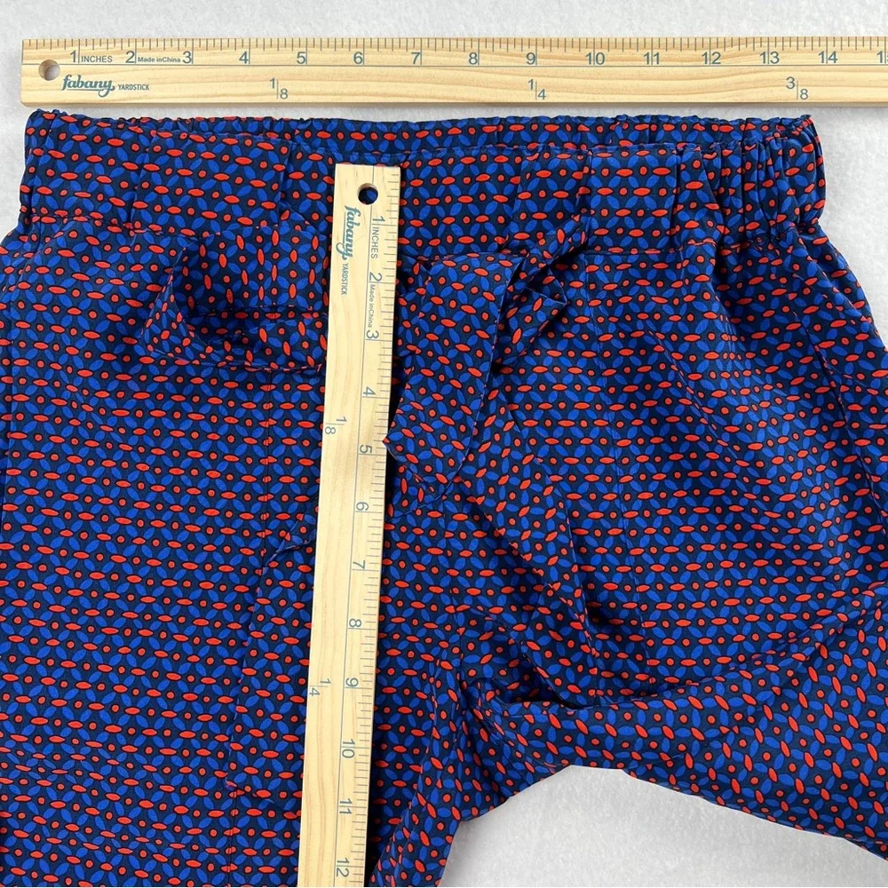 Tory Burch Women's Talia Two-Tone Silk Pull On Trousers‎ Sz Small?